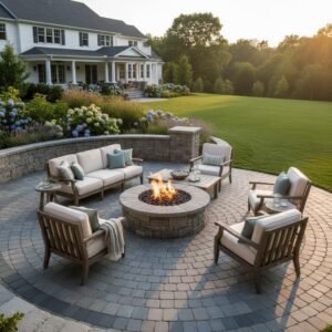 paver patio installation Saratoga Springs