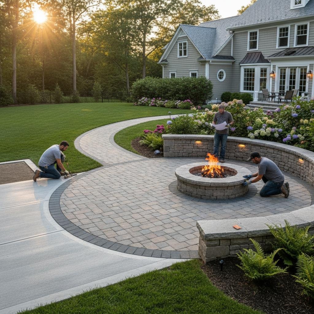 Niskayuna concrete walkway repair