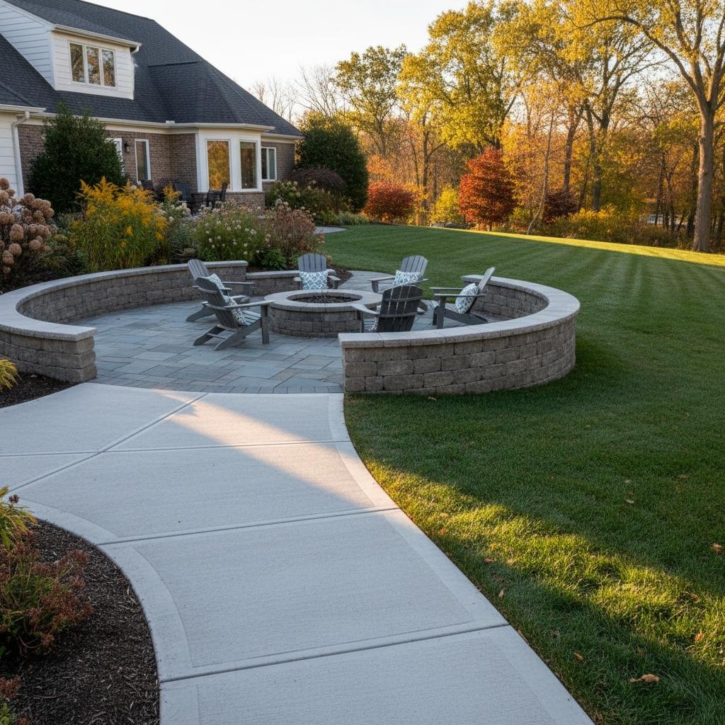 Latham NY concrete walkway repair