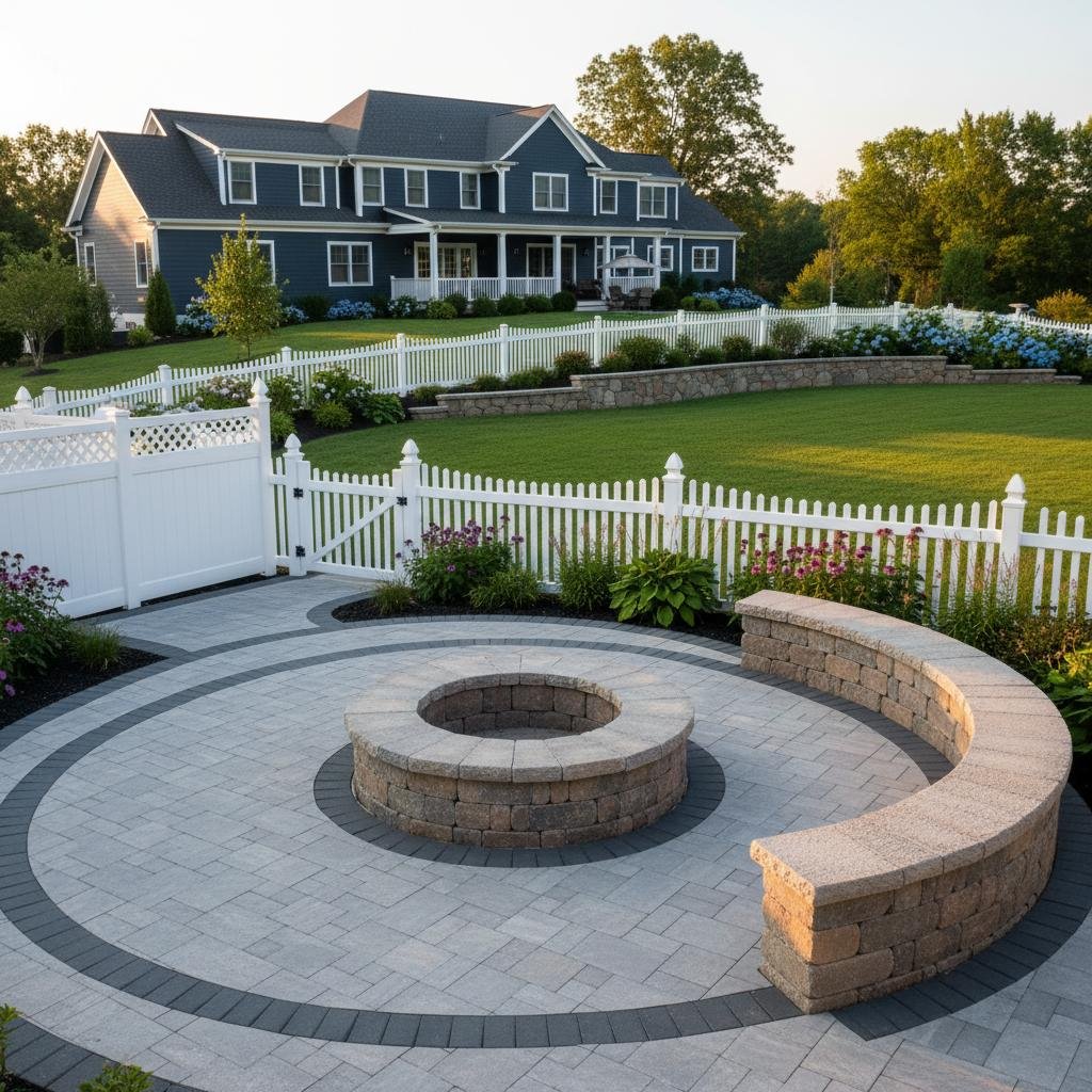 Watervliet vinyl fence installation