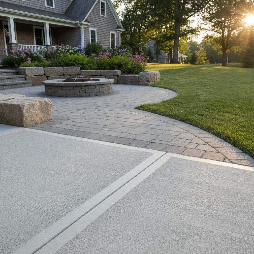 Latham NY concrete walkway repair