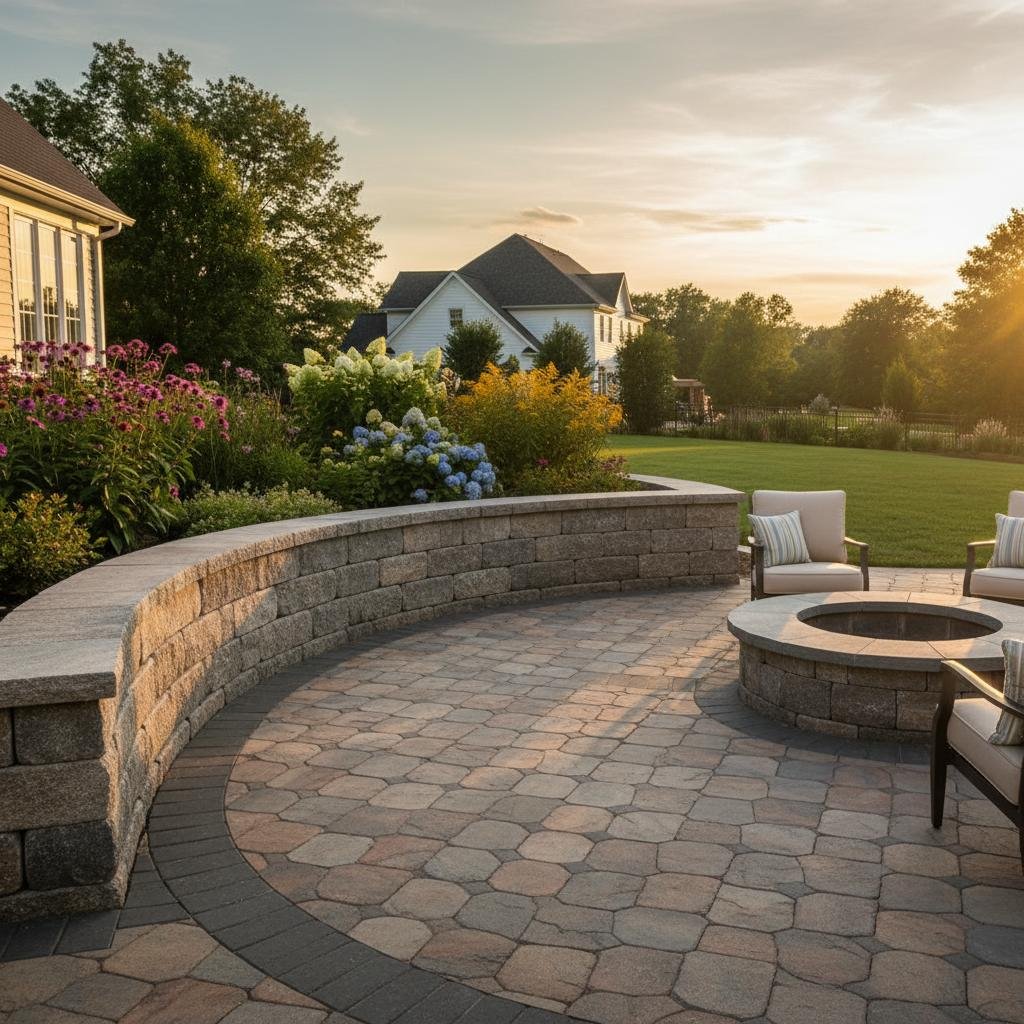 leaning retaining wall repair Colonie NY