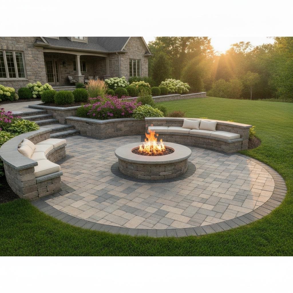 EP Henry paver patio installation Clifton Park