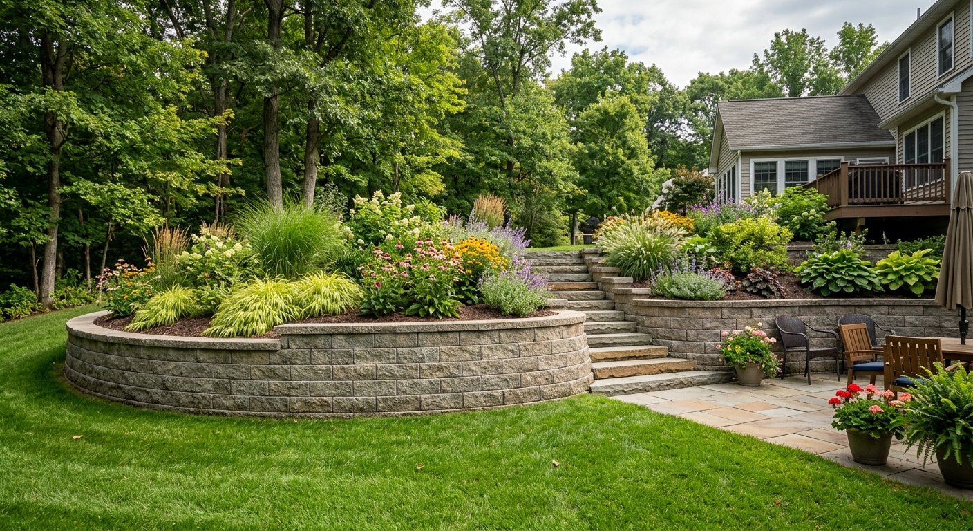 retaining wall cost Albany NY