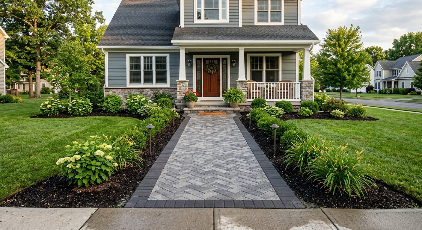 paver walkway cost Schenectady NY